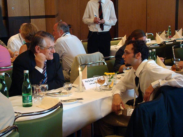 Photos of Paul Stokes's visit to the Nobel Laureate Meeting in Lindau, Germany