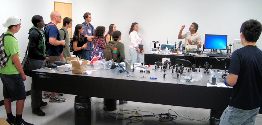 2012 Summer Research Academy Visit

