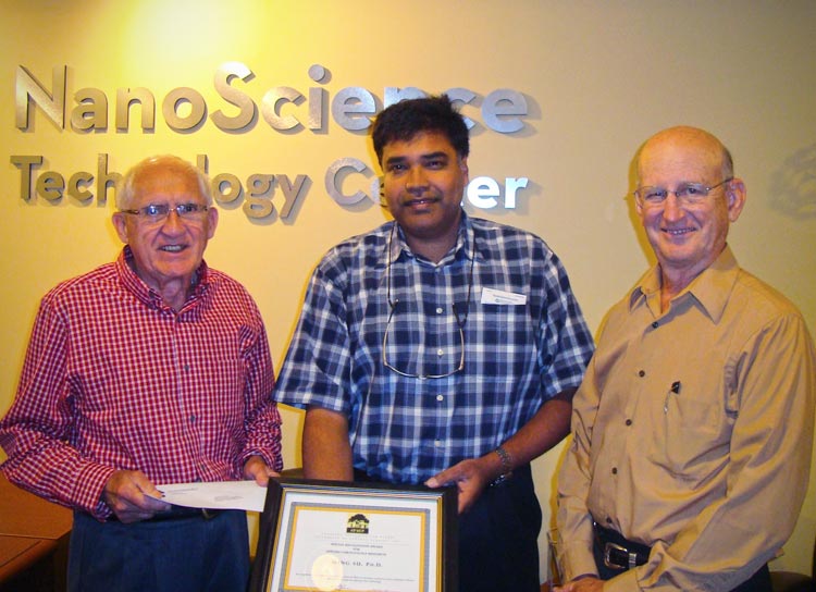 Ming Su Recognized for Gerontology Research - NanoScience Technology Center